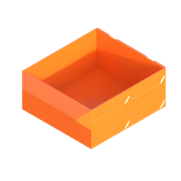 Render of MODULITH 185 Classic Drawer - 2W-1.5H